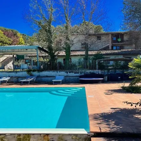 Gardens, Pool, Jaccuzzi Spoleto-poolside-slps 20 1 Hour To Rome Вилла *