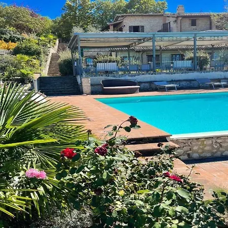 Gardens, Pool, Jaccuzzi Spoleto-poolside-slps 20 1 Hour To Rome * Сполето